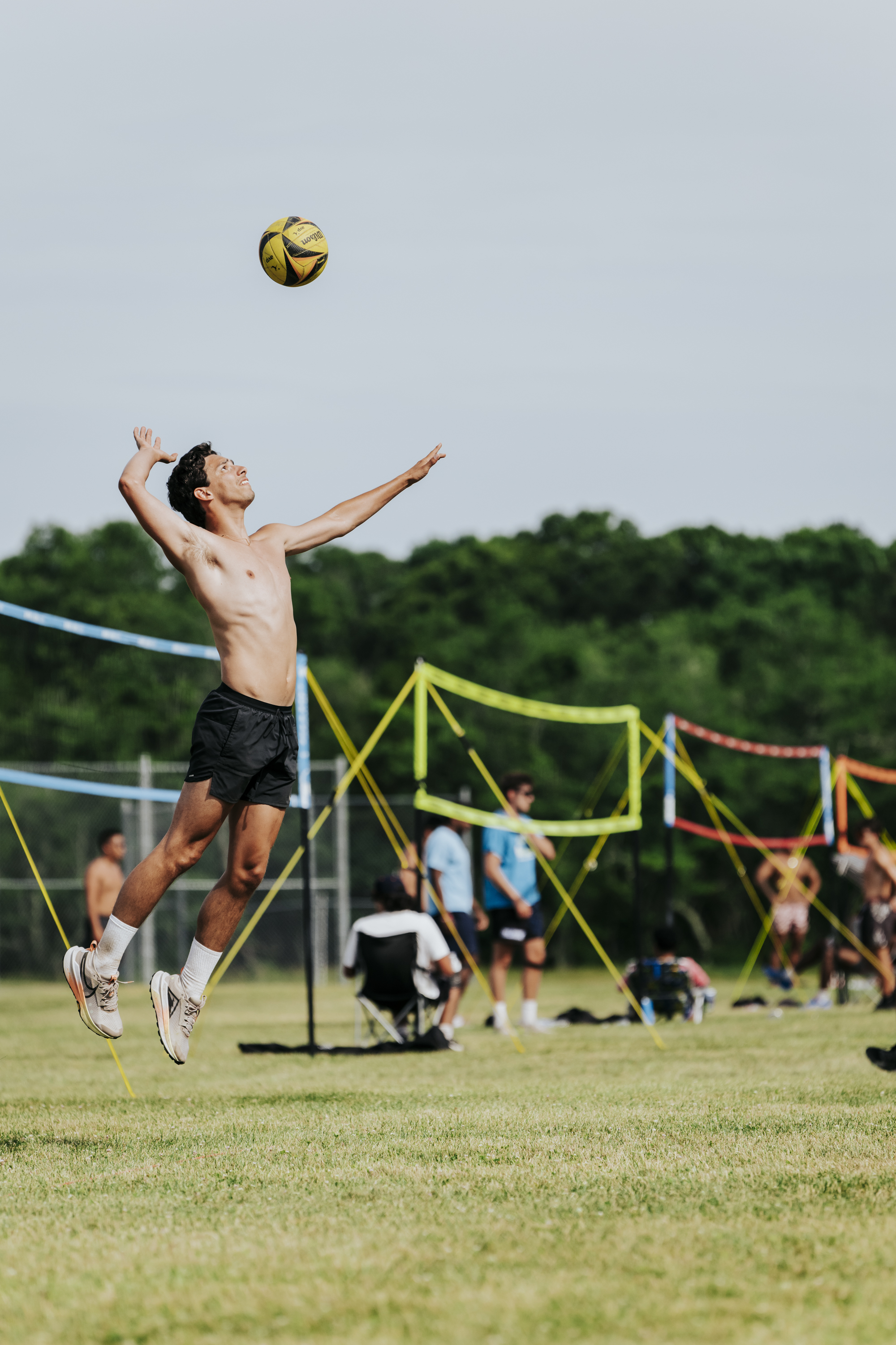 Stockton intramural volleyball fields at The Surge